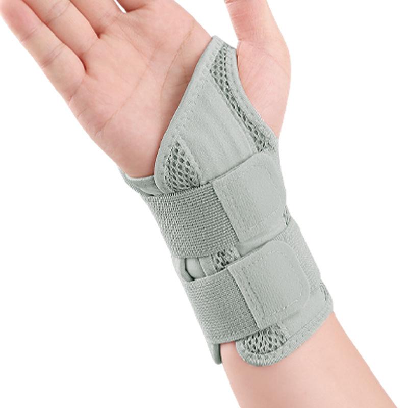 

Двусторонняя поддержка Защита запястья Фитнес Спорт Регулируемая Фиксированная шина Защита пальцев Защита запястья Левая и Правая рука Left（S/M）