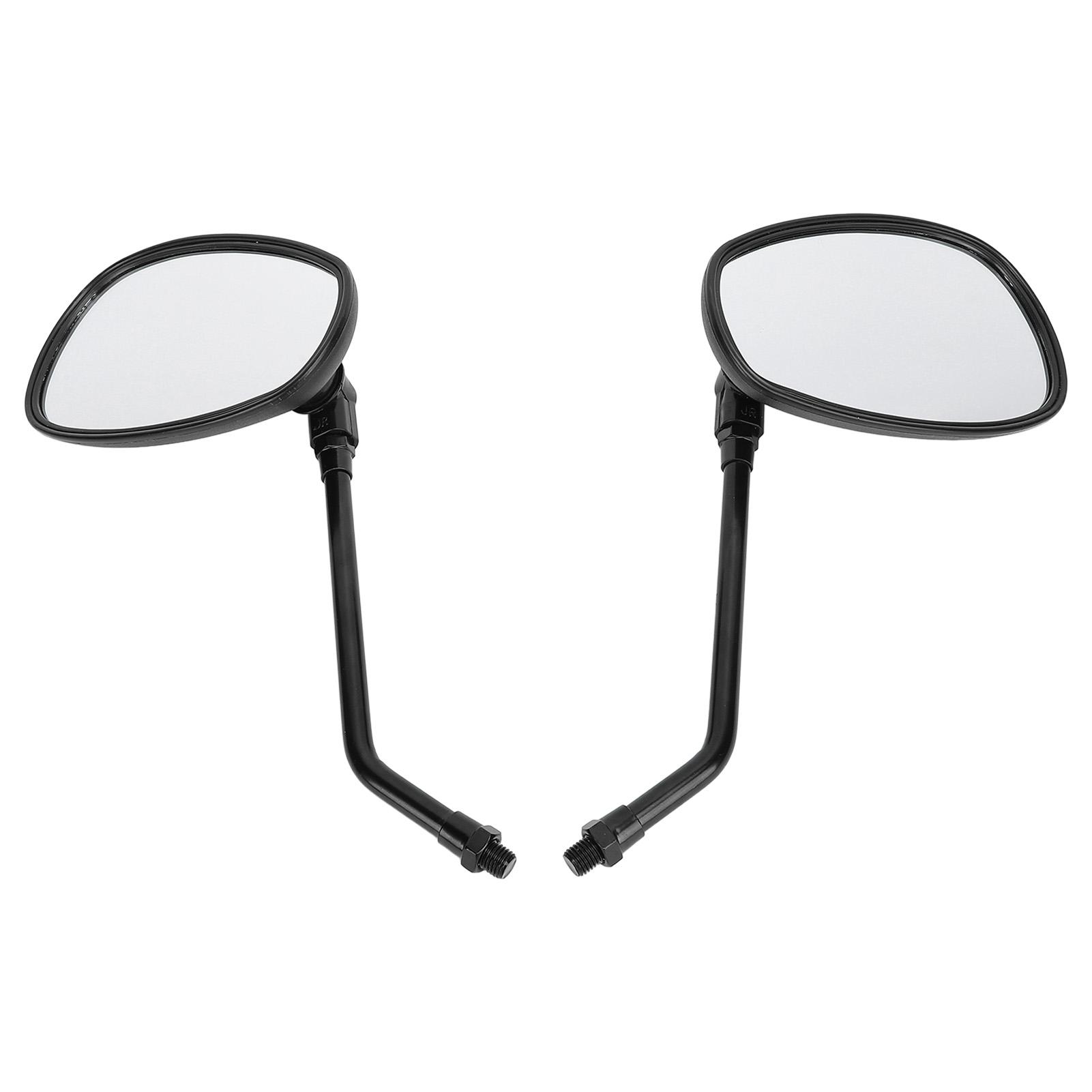 

1 пара мотоциклетных зеркал заднего вида, регулируемые на 360 градусов боковые зеркала на руль с резьбой M8 M10