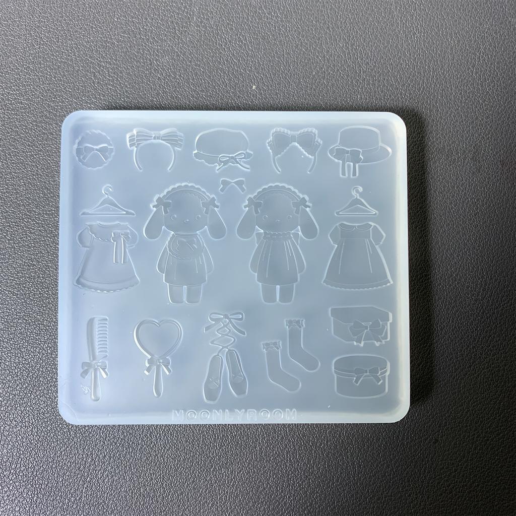Practical Accessory Crafting Mold Convenient Silicone Mold Set for Making Various Crafts and Handmade Jewelry Projects