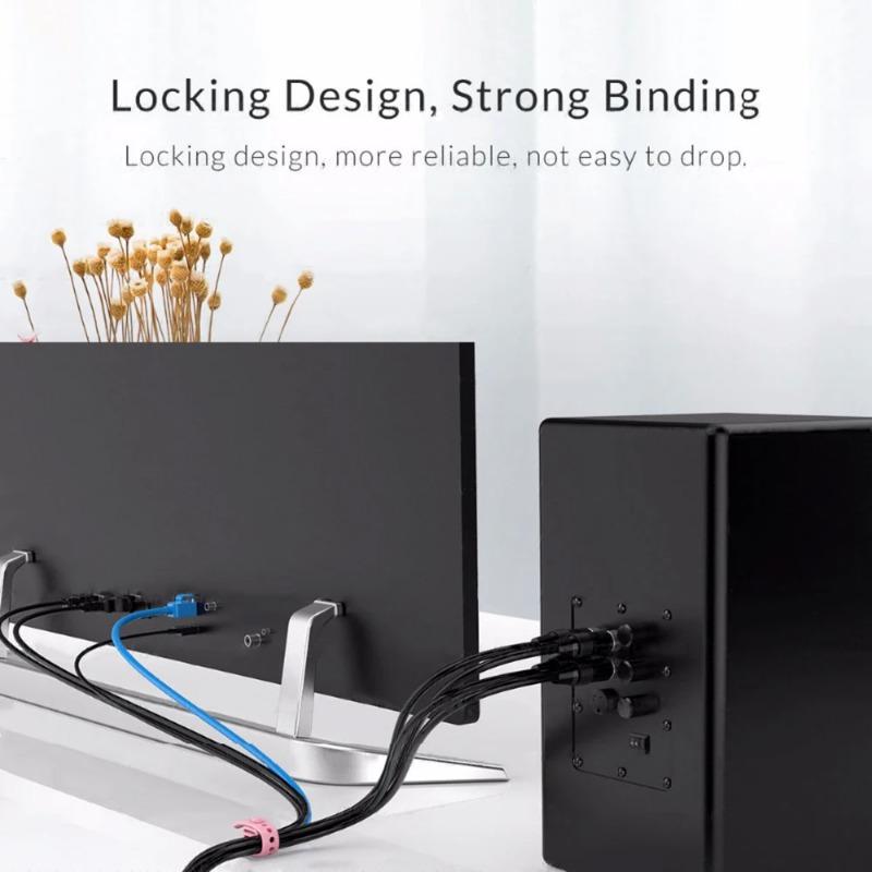 Anti-Lost Headphone Storage Strap, Soft Silicone Cable Organizer with Protective Cover, Creative  Wire  Management Tie