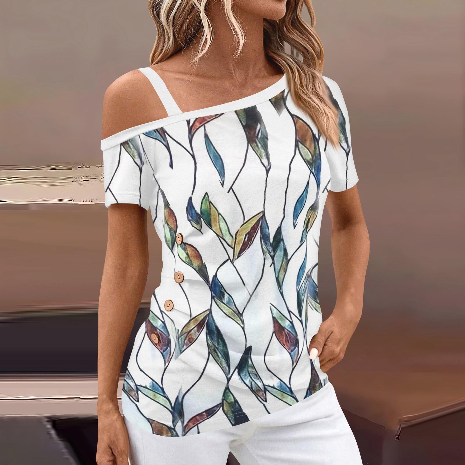 Женские топы с открытыми плечами — фото 7