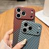 Luxury Carbon Fiber Pattern Texture Phone Case For iPhone 17 16 15 14 13 12 11 Pro Max Plus Ultra Thin Shockproof Hard PC Cover