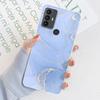 Für TCL 305 Hülle Für TCL 306 Blumenmuster Transparentes TPU Silikon Weiche Handyhüllen Cover Hülle Stoßstange Für TCL 305 306 Fundas