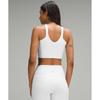 Lululemon Bend This V And RACer BrA  Light Support  A C Cups White