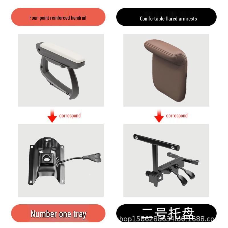 Ergonomic Reclining Leather Office Chair for Long Sitting Comfort.