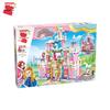 Princess Leah Series: Snowing Swan Castle & Violet Royal Carriage Building Blocks (2605-2616)