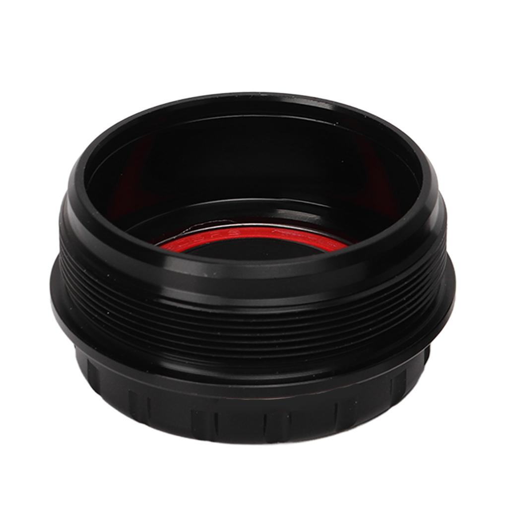 Bike Bottom Bracket Aluminum Alloy 24mm Thread Ceramic Bearings Road Bike Center Shaft