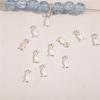 Starlight Moon Bell Pendant Tassel Jewelry DIY Materials - Silver Necklace/Bracelet Beading Accessories