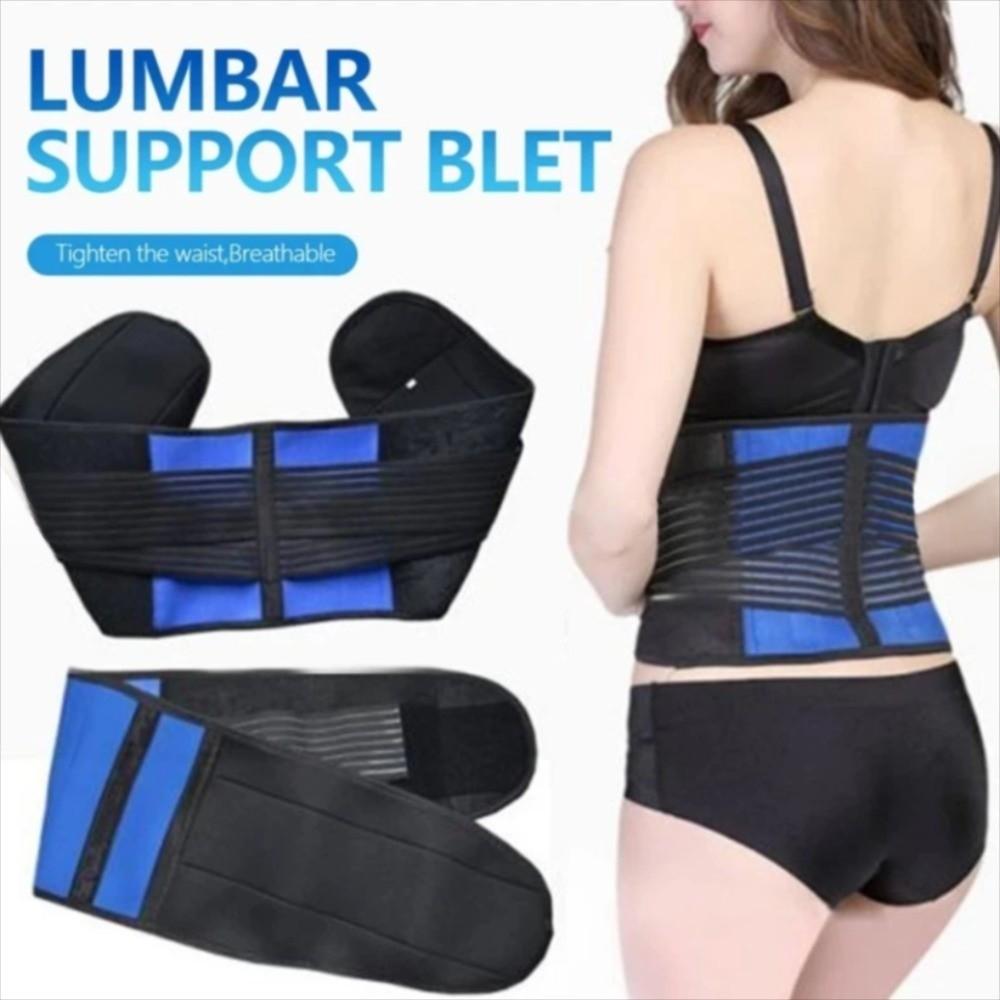 Double Pull Waist Orthopedic Corset Adjustable Waist Trainer Brace  for Women Men