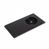 Powerful Drinkware Cleaner with Lock | Perforated Top Surface, Glass Rinser