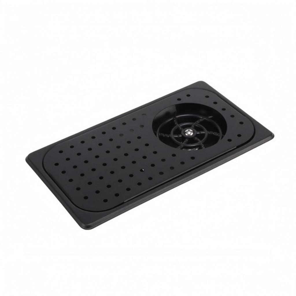 Powerful Drinkware Cleaner with Lock | Perforated Top Surface, Glass Rinser