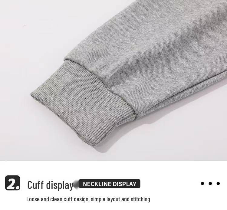 2026 Unisex Double Zipper Hooded Cardigan: Loose Autumn/Winter Casual Style [3D Hot Stamping Family Design]
