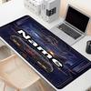 Custom Name Personalized Knight Rider Pattern Mousepad, Laptop PC Desk Mat, Decorative Desk Mat for Home Keyboard Pad Gift