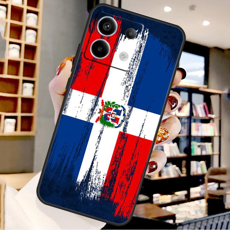 Dominican Republic Flag For Xiaomi Redmi Note 14 Pro 9 10 11 12 13 15 Pro Plus Case For Redmi 15 15C 14C 12C 10C 13C