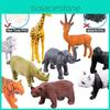 Tier-Set 53 Teile Wildtiere Meeresinsekten Bauernhof Dinosaurier Simulation Kleine Tierfiguren Für Kinder Charaktere)