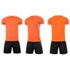 Football Uniform Collection Quick-drying and Breathable Childrens Short-sleeved Game Training Uniform Team Uniform Adult Bare Jersey with Prin
