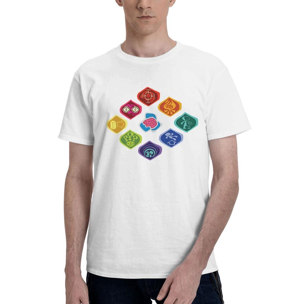 Psychonauts Man 100 Cotton Casual Breathable Confortable Summer Mens Clothing Deals Men TShirt