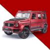 1:24 G800 SUV Car Models Doors Alloy Diecast W140 320SEL Model Opened Pull Back Sound Light Shock Absorption Toys Gifts for Kids