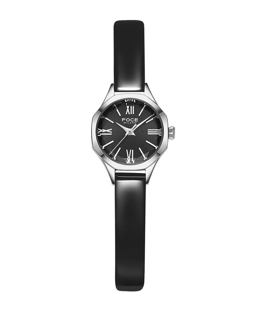 Pocheleidi 20.5Mm Women'S Black Leather Watch Fm1910L-Bk