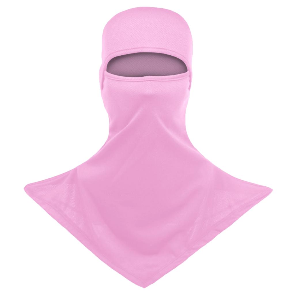 Maschera Balaclava Integrale Maschera Facciale Tessuto Traspirante Leggero Protezione UV Ghetta per il Collo per Attività all'Aperto Ciclismo Corsa Escursionismo