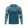 Mens Long Sleeve UV Protection Fishing Shirt Breathable Quick Dry Hooded Sunproof Outdoor Angling Top