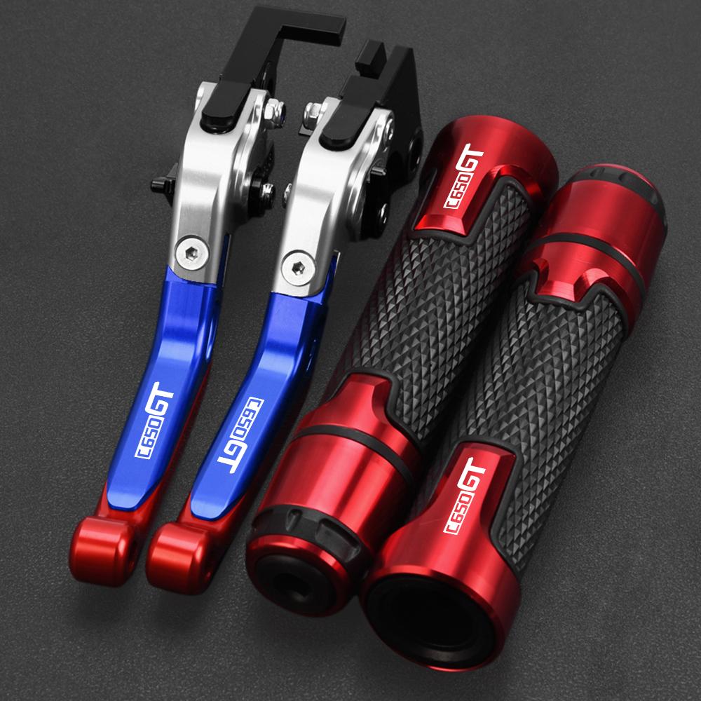 Motorcycle Aluminum Adjustable Brake Clutch Levers Handlebar Hand Grips Ends FOR BMW C650GT C 650 GT Maxi Scooters 2011-2017