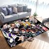 Demon Slayer Carpet Rug for Living Room Bedroom Home Sofa Decoration,Kids play Non-slip Floor Mat