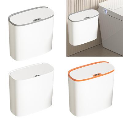 Automatic Garbage Bucket Kitchen Toilet Wastebasket with Lids Intelligent Induction Trash Bin for Laundry Living Room