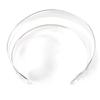 Great HERMES Bangle Toareg bracelet Silver SV925 Women Used