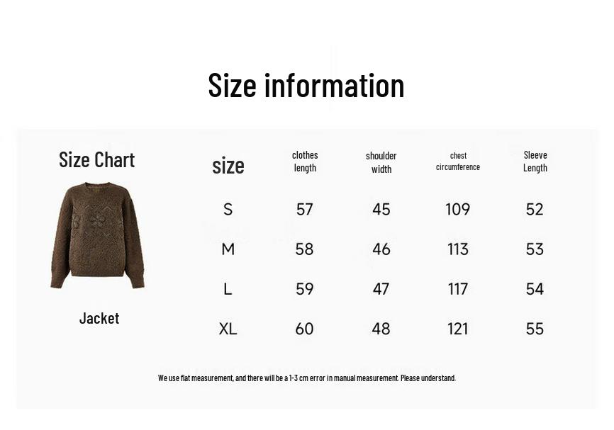 Qiu Shui Yi Ren Women's Crew Neck Long-Sleeve Knit Sweater