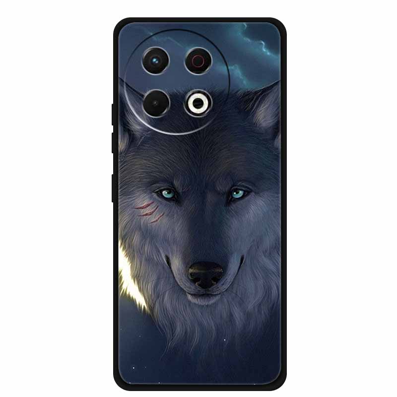 Für Tecno Spark 30 Pro 4G Hülle Spark30 Pro Hülle Schwarzes Silikon Weiche Rückseite Hülle Für Tecno Spark 30 Pro Handyhülle 30Pro Tasche