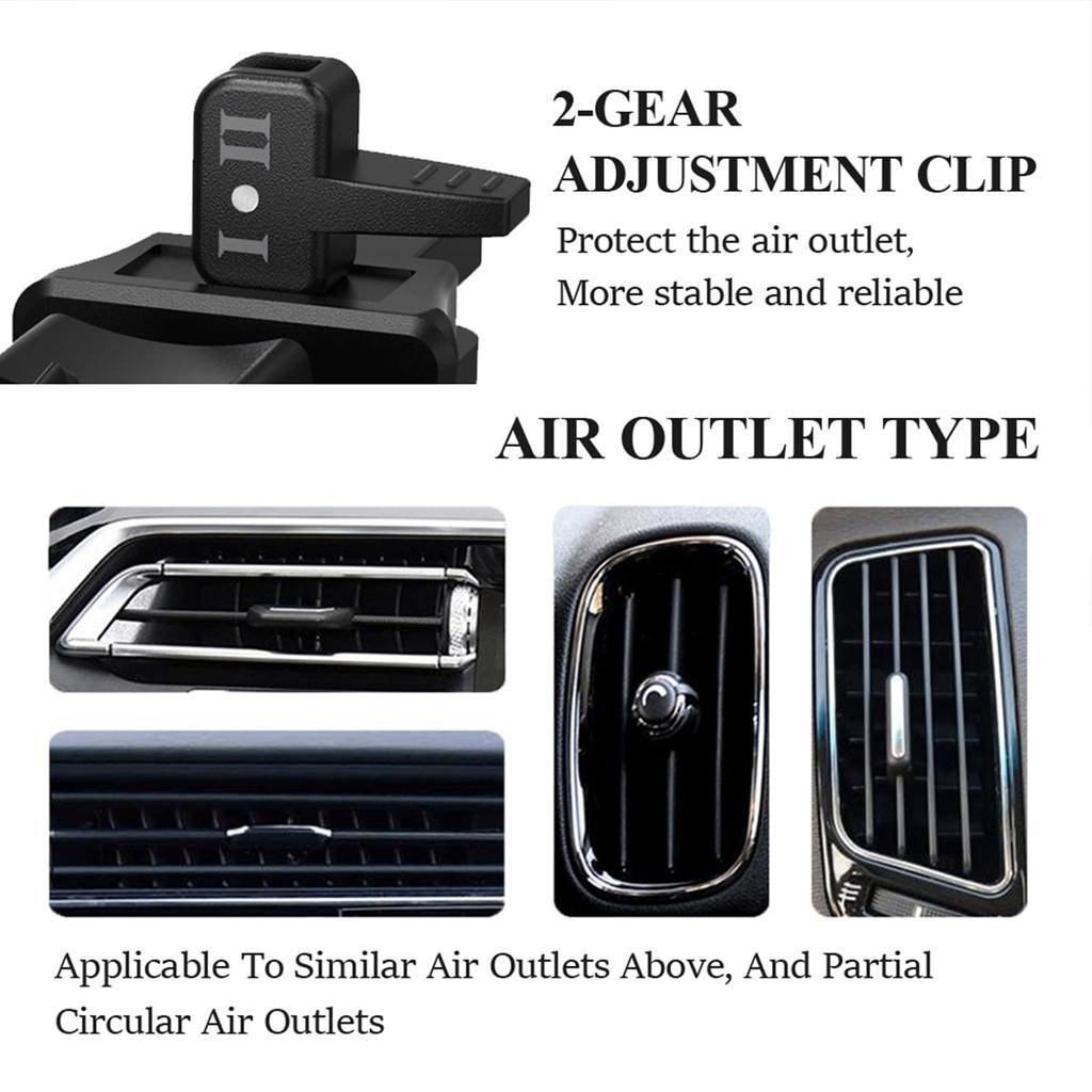Bat-shaped Car Phone Holder Air Outlet Navigation Support Frame Suitable Creative Car Interior Gravity Automatic Locking