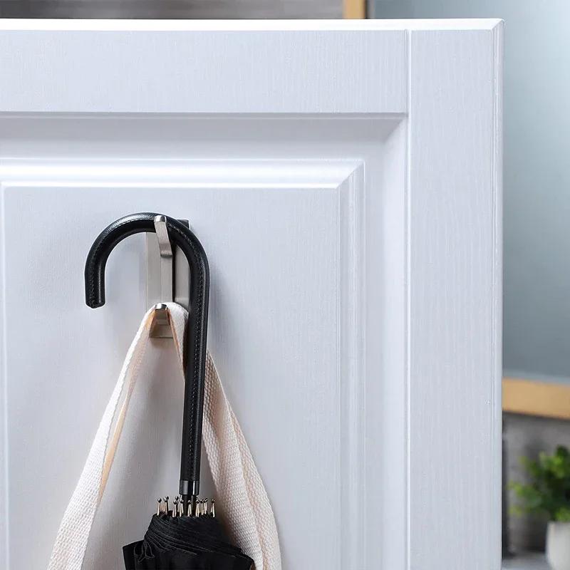 Adhesive Towel Hook 304 Stainless Steel Bathroom Hooks Robe Coat Hanger For Bathroom Shower Kitchen Living Room Depot Wall Hooks