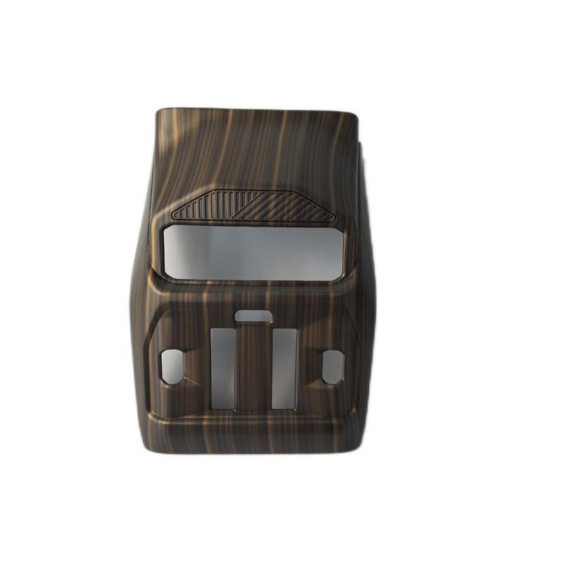 1pc ABS Carbon Fiber Grain Or Wooden rear air conditioning outlet decoration cover For 2025 2026 BMW X3 G45