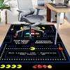 1pc Pacman Adventure Carpet for Playroom Bedroom Living Room Sofa Home Decor,kids Game Area Rug Non-slip Floor Mat Y730139