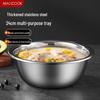 Thickened Stainless Steel Mixing Bowl