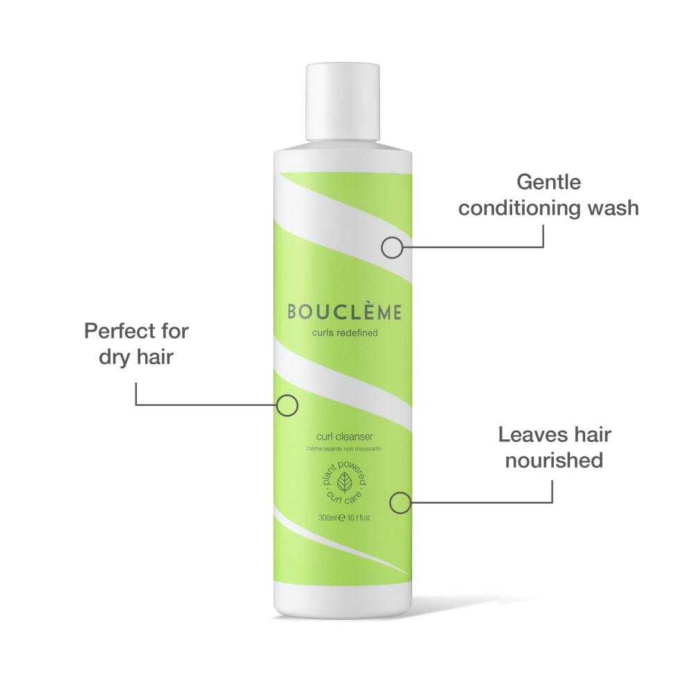 Bouclème Hydratisierendes Curl Cleanser für trockene und widerspenstige Locken - 300ml