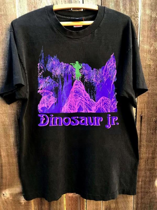 

Dinosaur Jr. 90s Rock band Remake T shirt Black tee Unisex tee vtg NH22809 Unisex T-Shirt M