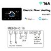 2024 New Smart Thermostat Tuya WiFi Temperature Controller Electric Floor Heating Plumbing LCD Display for Alice AlexaGoogleHome