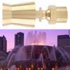 Brass Ice Tower Cascade Cedar Water Fountain Nozzle Spray Pond Sprinkler Head (1Celsius2  3Celsius4  :
