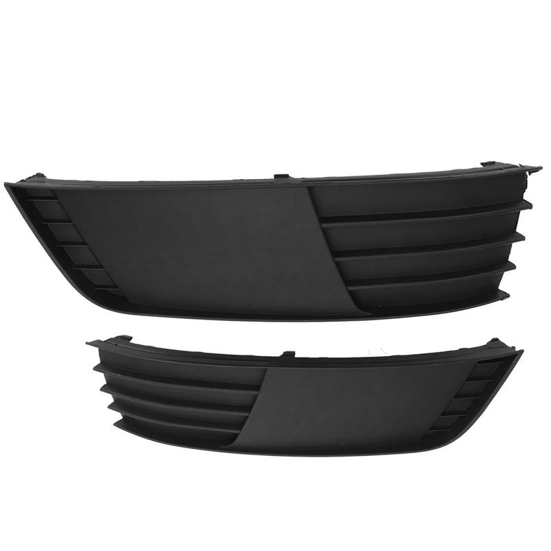 2Pcs Front Bumper Fog Light Grille Fog Lamp Grill Left Right For Skoda Octavia A7 2013 2014 2015 2016 2017 5E0807367 5E0807368