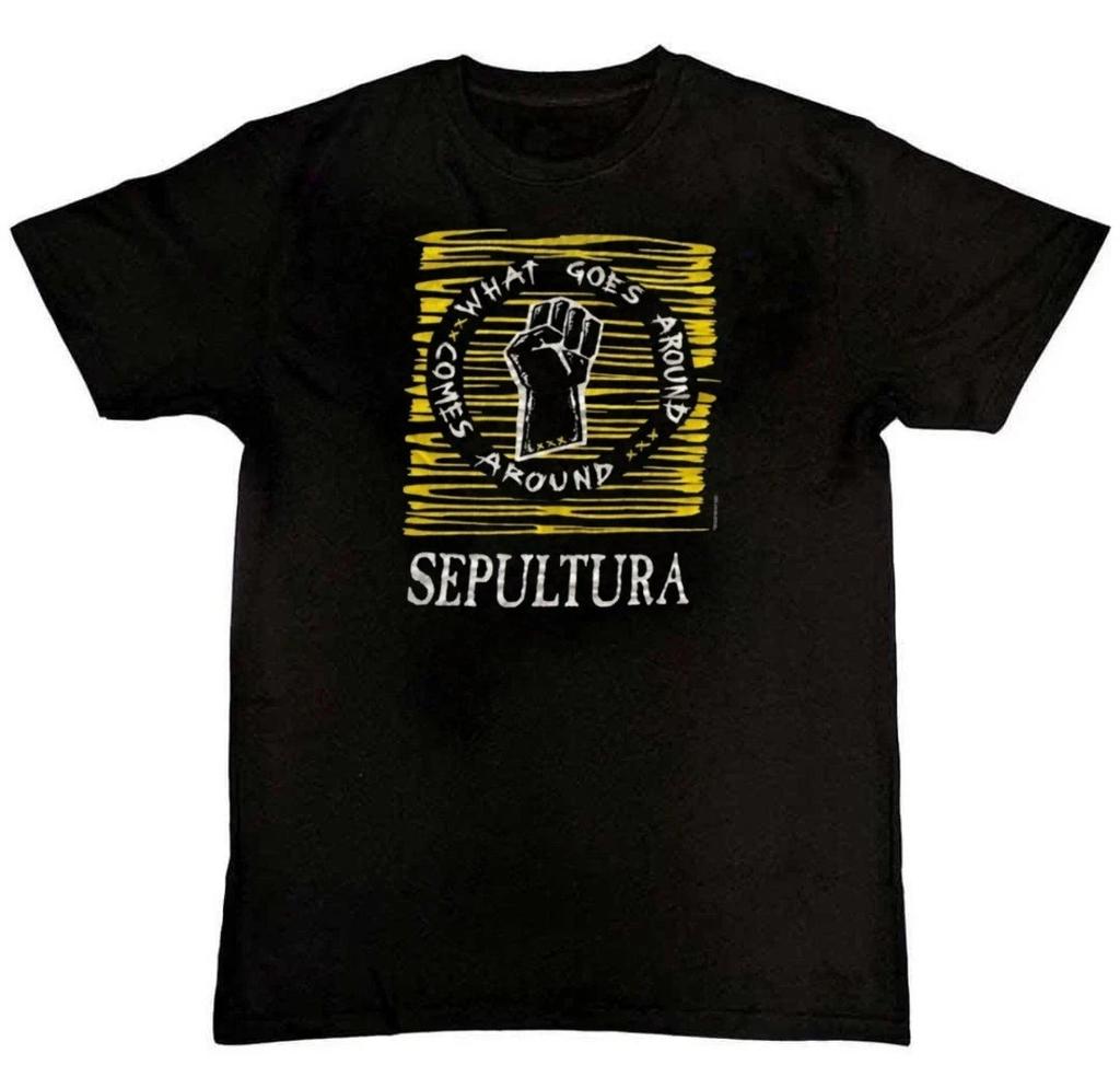 199% Sepultura What goes around Graphic Unisex Mens T-Shirt