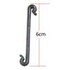 100Pcs Garden Plants Fixed Clips Buckles Tomato Vegetable Grafting Clips Grape Support Vine Clips Plastic Fixed Buckle Hooks