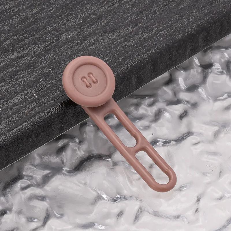 2/1pc Button Extender for Pants, Adjustable Waist Button, Retractable Waistband Expander, No Sew Buttons