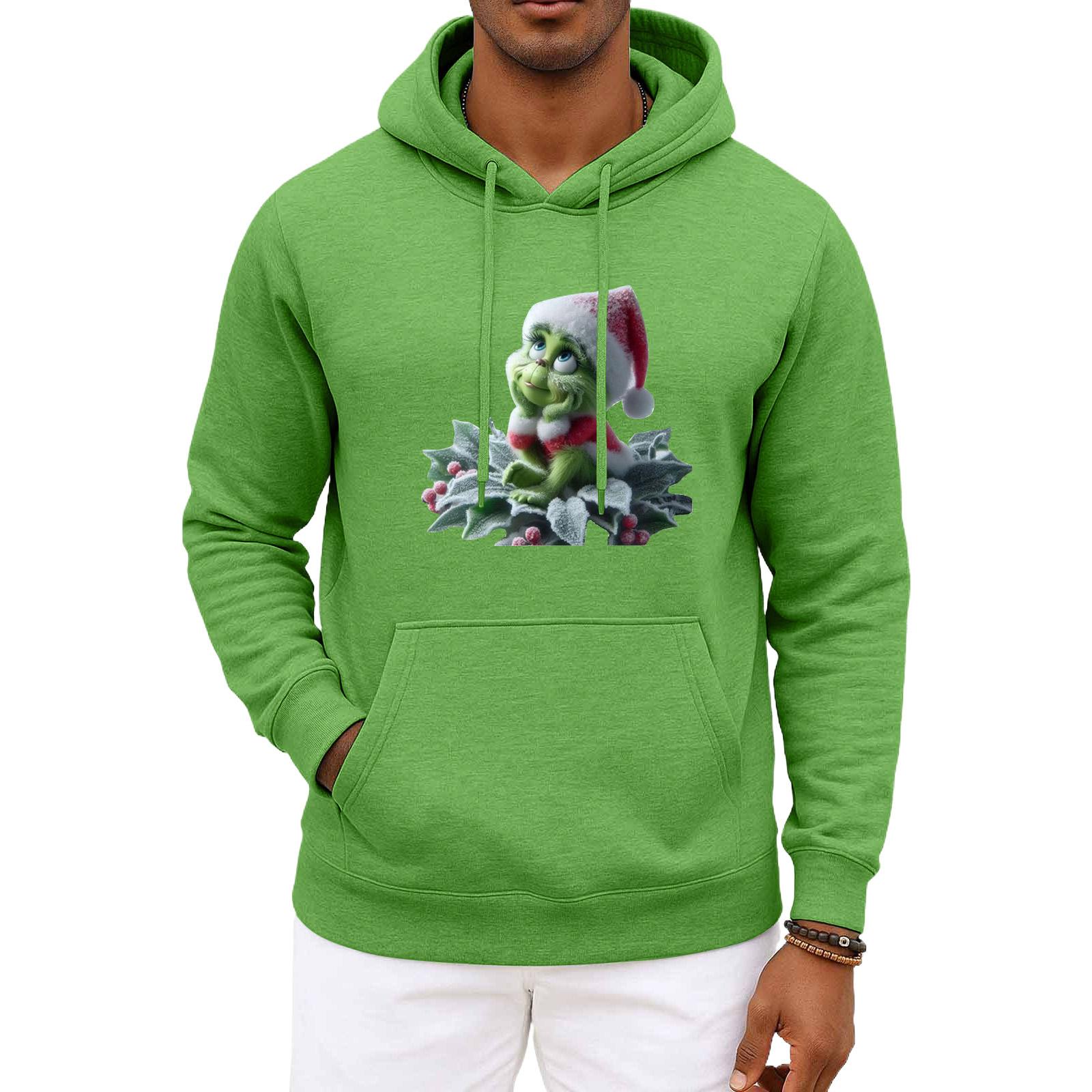 

Men s And Women s Christmas Hooded Hood Long Sleeves Hoodie XL