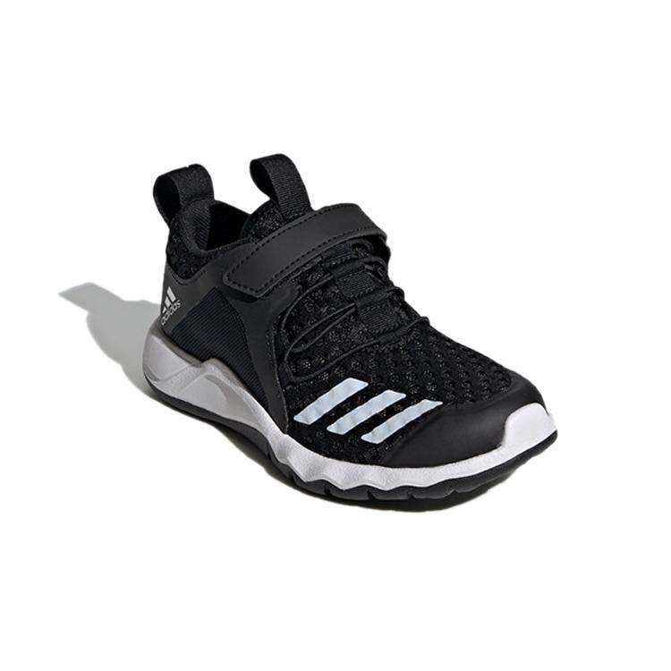 Adidas Rapidafle Flex Bth El K Abrasion Resistant Breathable Low top Kids' Running Shoes Black Kids' G28701