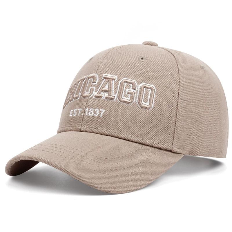 Summer Men Mesh Baseball Cap Outdoor Sport Chicago Letter Snapback Hat For Women Unisex Breathable Caps Hip Hop Trucker Hats