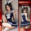 Erotic Lingerie Sexy Sailor Suit Pure Lust Bunny Seduction Uniform Campus Cospaly Perspective Sweet Suit