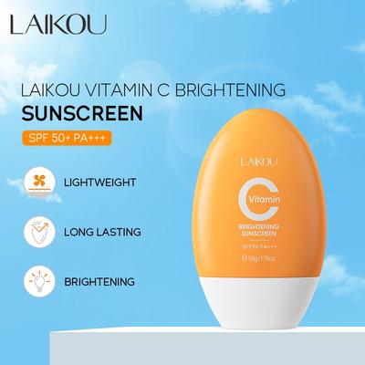 Rozjasňující opalovací krém s vitamínem C SPF 50