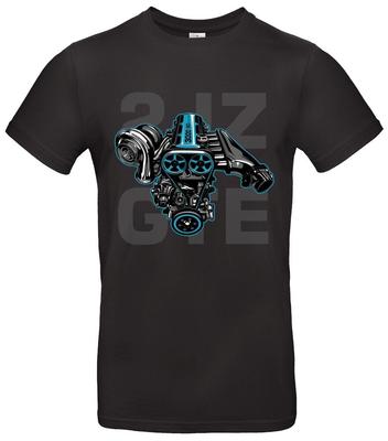 2JZ GTE Turbo Engine TShirt  For Tuning and Car Fans Unisex T-Shirt